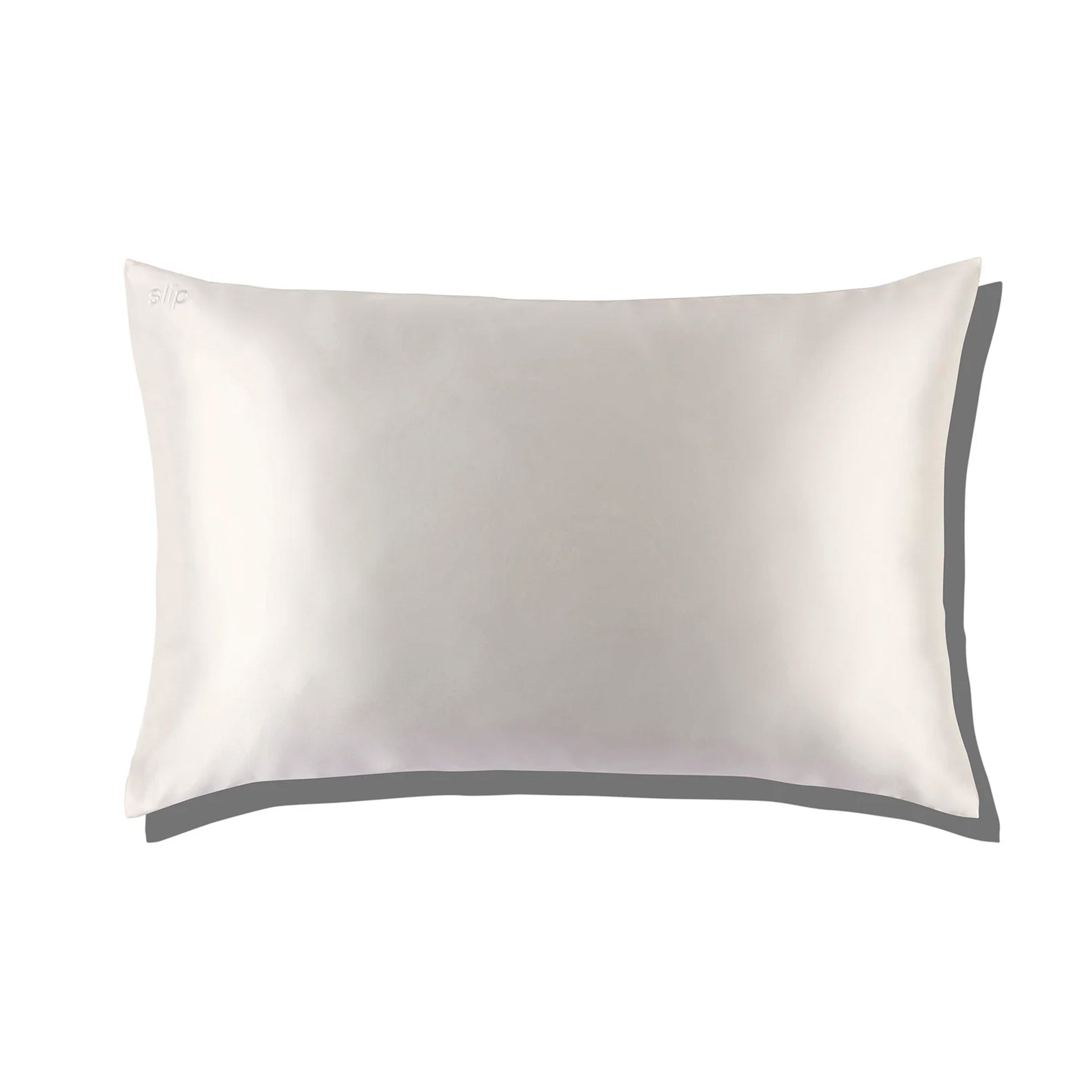 A Slip Silk Envelope Pillowcase in White Queen size