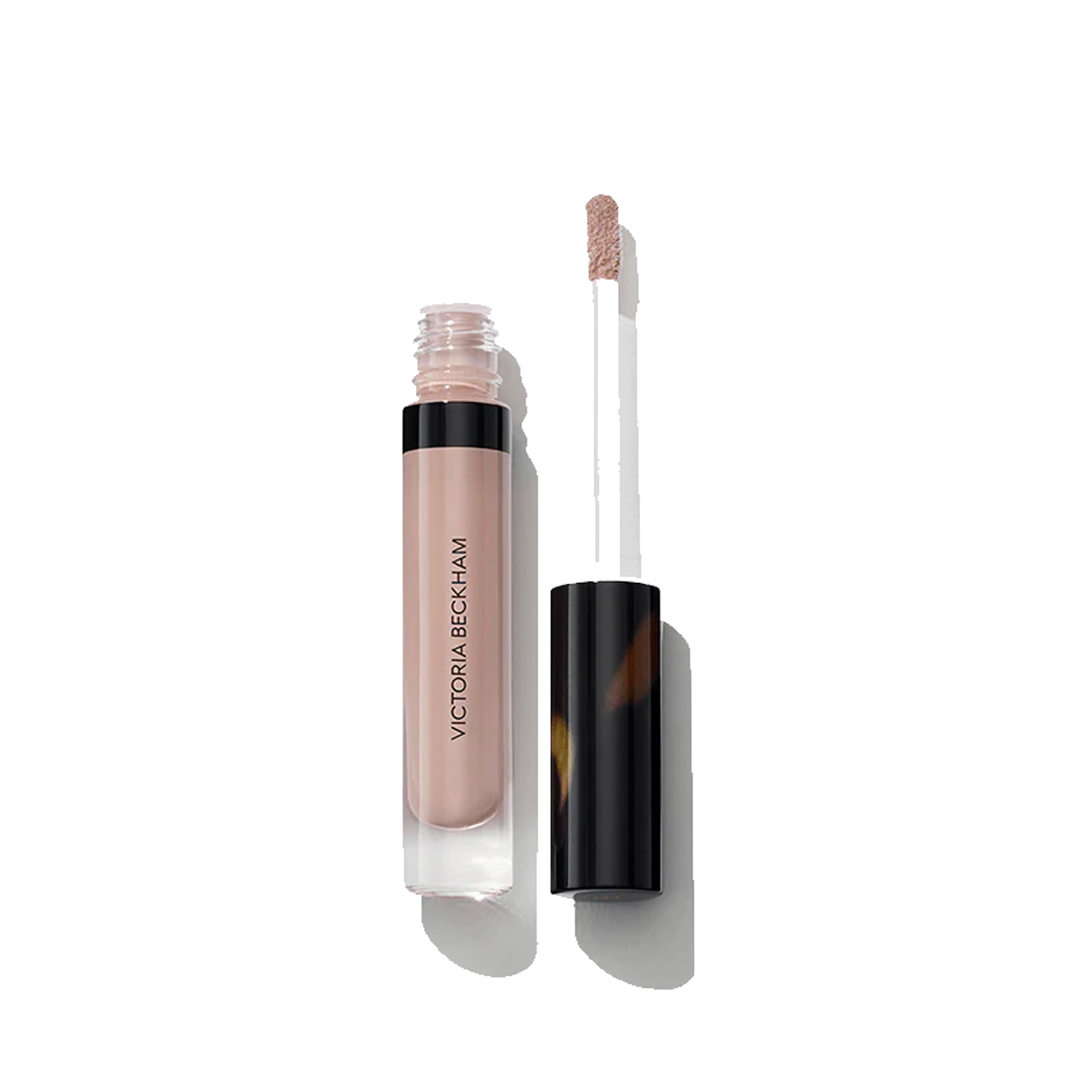 A open tube of Victoria Beckham Beauty Posh Gloss in Bikini