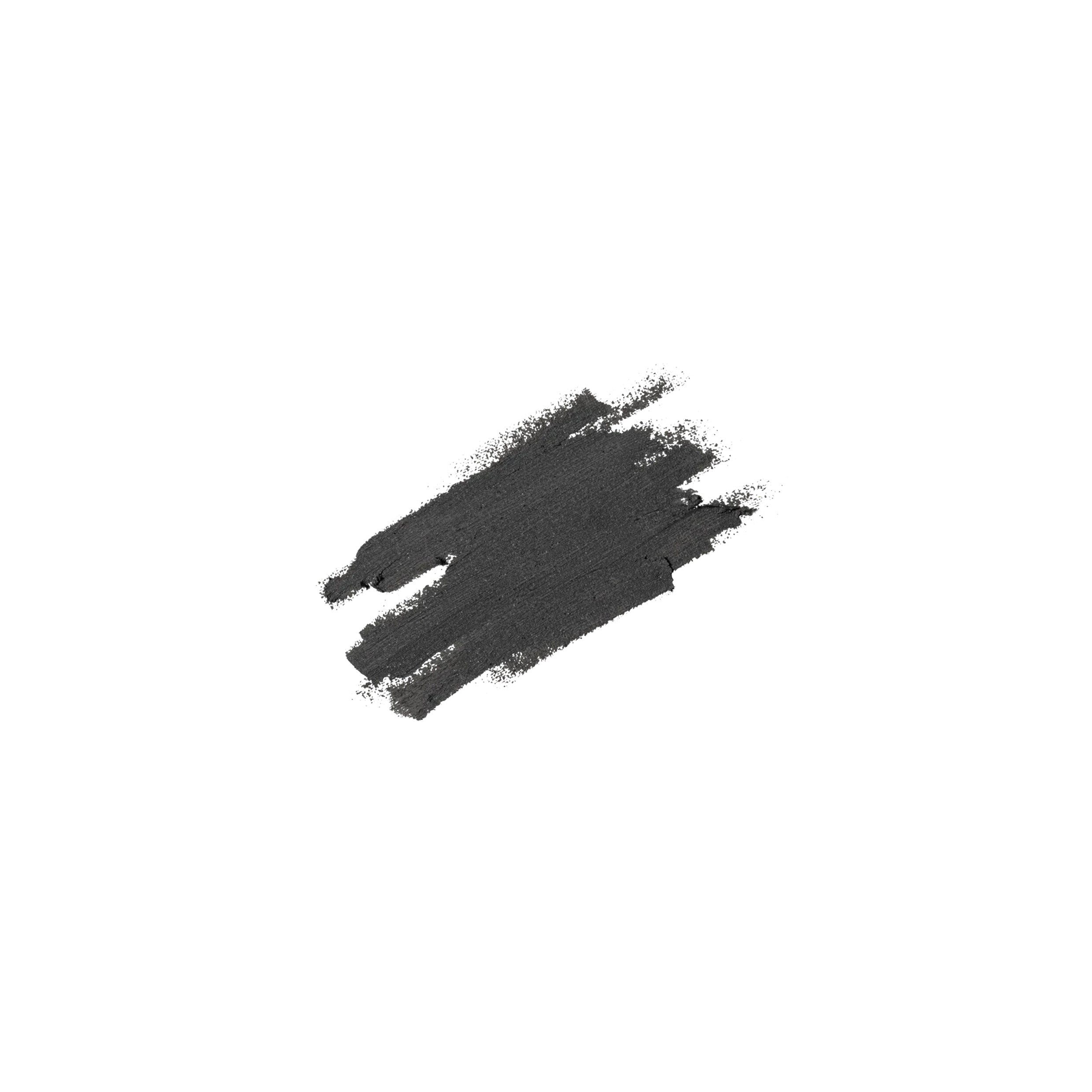 A product swatch of an eyeliner in a grey shade.