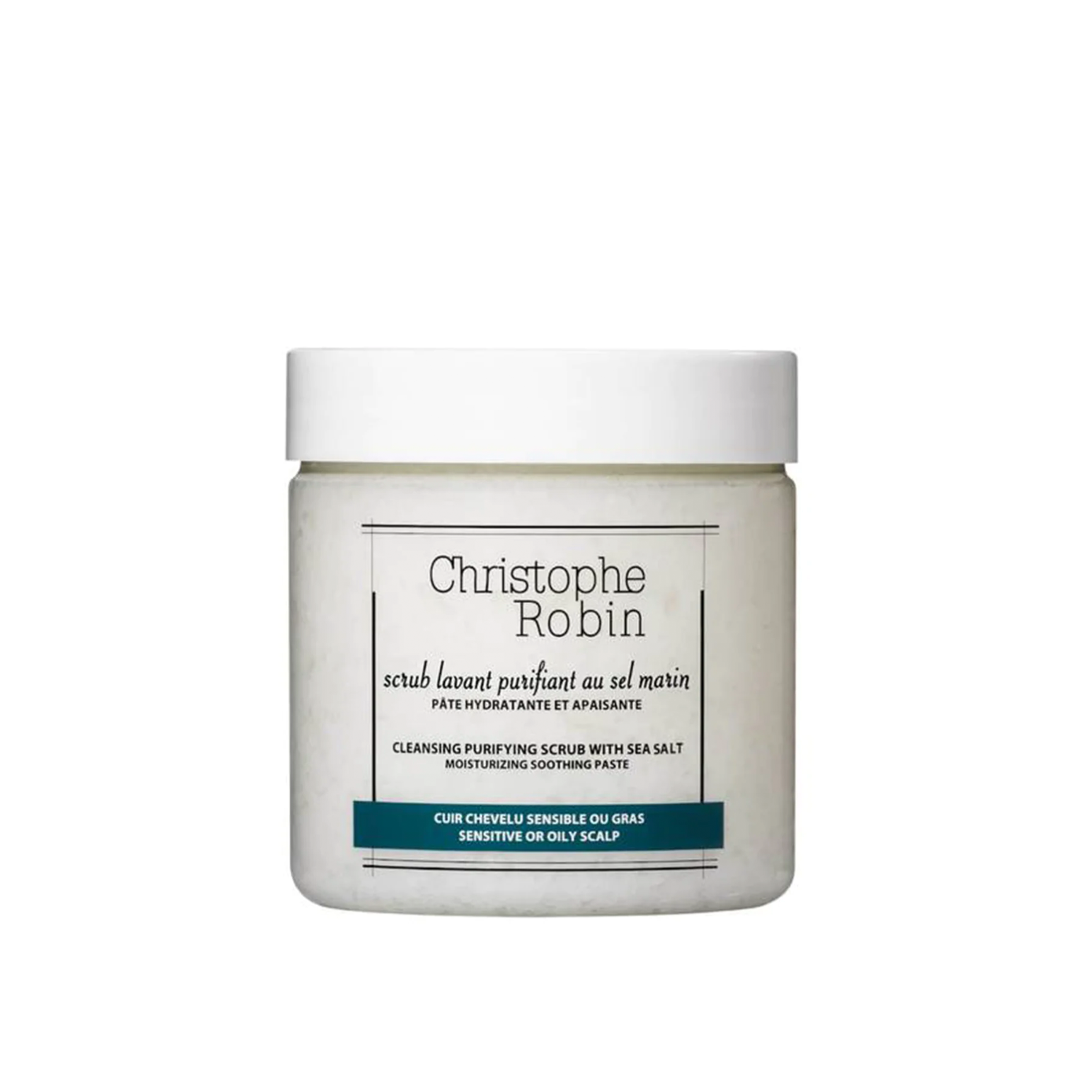 Christophe Robin Cleansing Purifying Scrub with Sea Salt 250ml