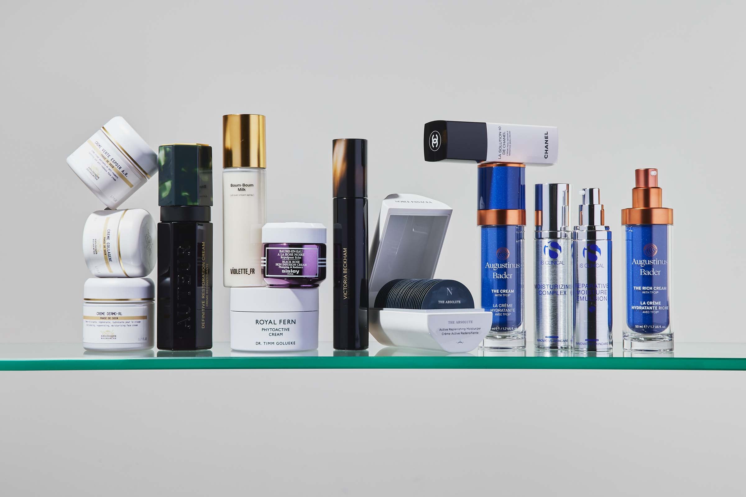 moisturisers and creams by victoria beckham beauty u beauty augustinus bader biologique recherche sisley and royal fern at skincare edit by melanie grant