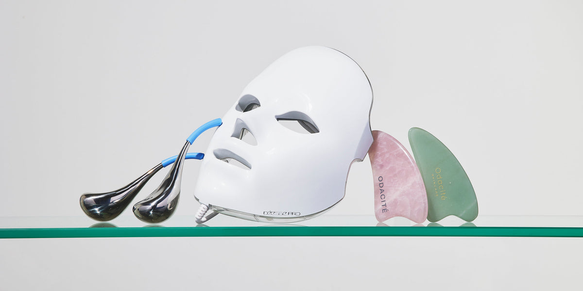 Accoutrements and Devices arranged in the Skincare Edit photography archive