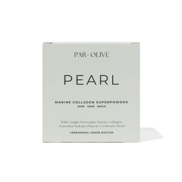 Par Olive PEARL Marine Collagen Superpowder (Ceremonial Grade Matcha) Travel Set