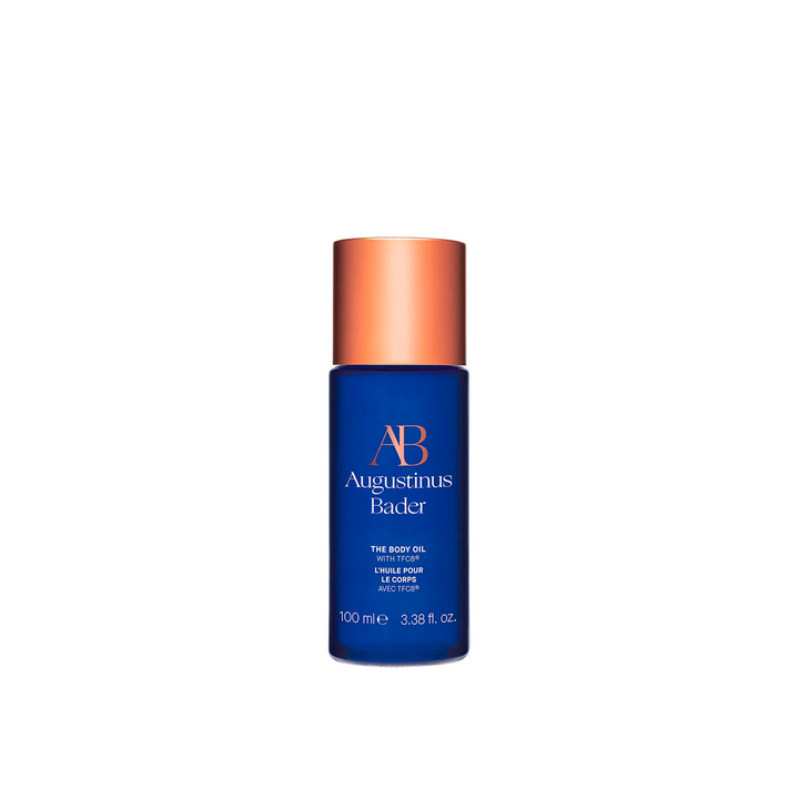 A bottle of Augustinus Bader The Body Oil