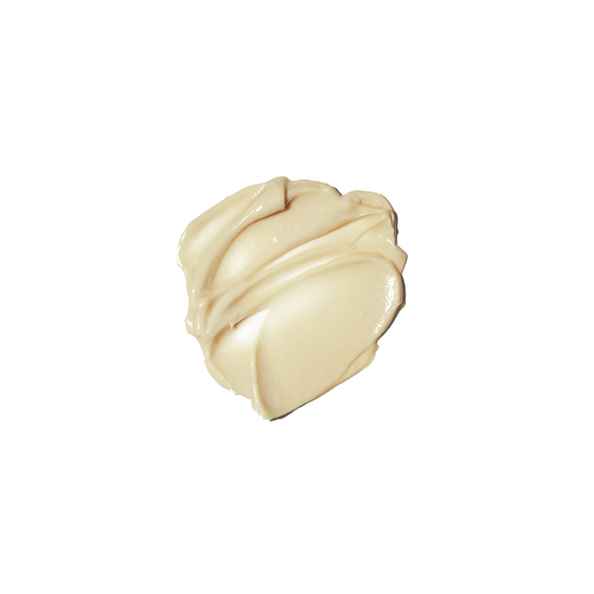 Product Swatch showing thick yellow texture of facial serum