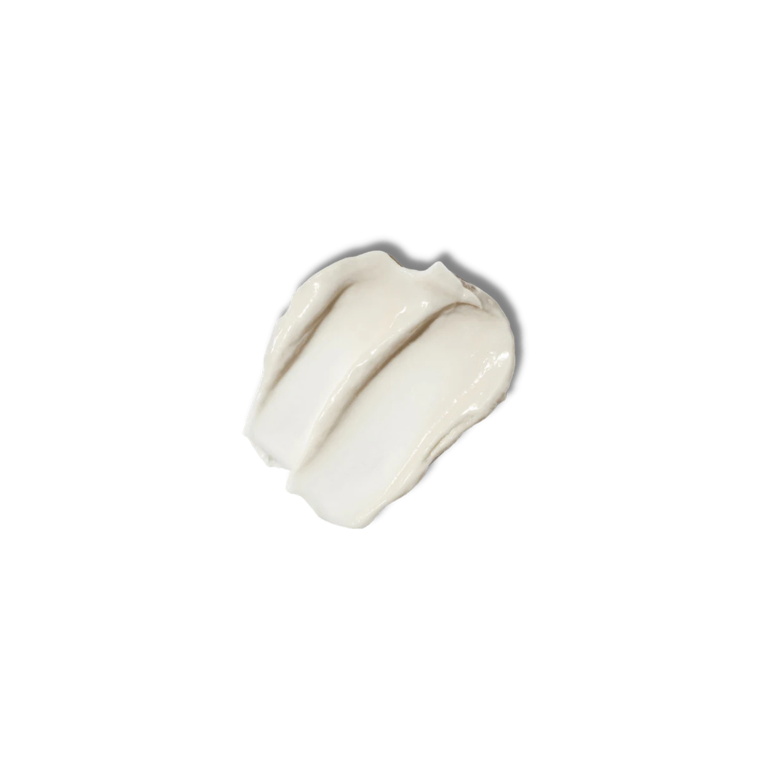 Product swatch of white eye cream