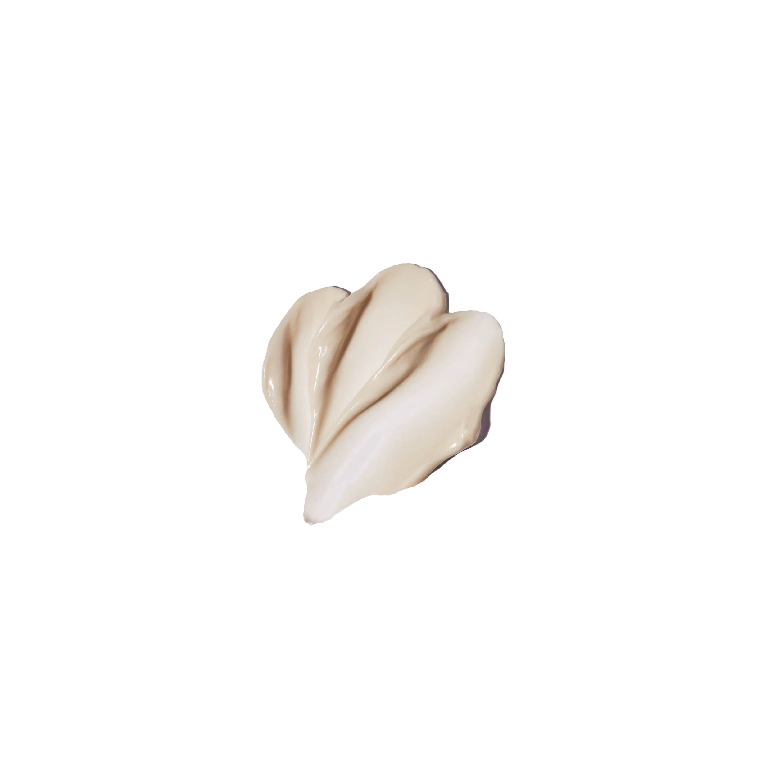 Product Swatch of beige coloured cream.