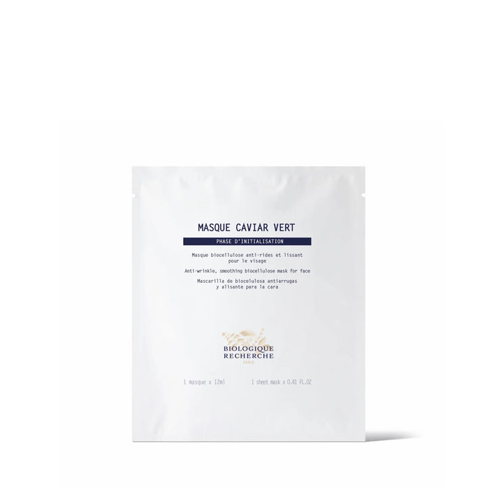 Biologique Recherche Masque Caviar Vert mask packaging on a white background