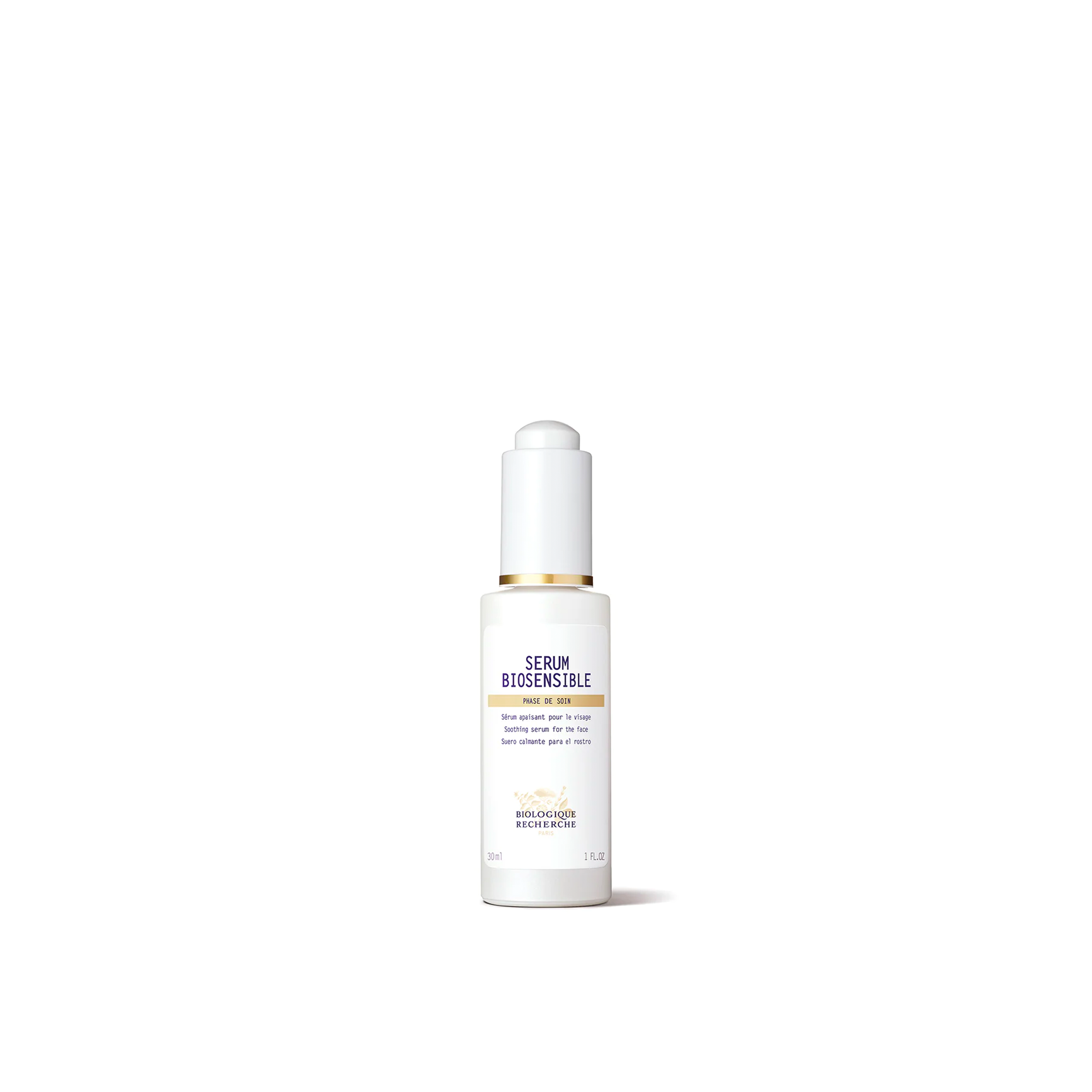 A bottle of Biologique Recherche Serum Biosensible