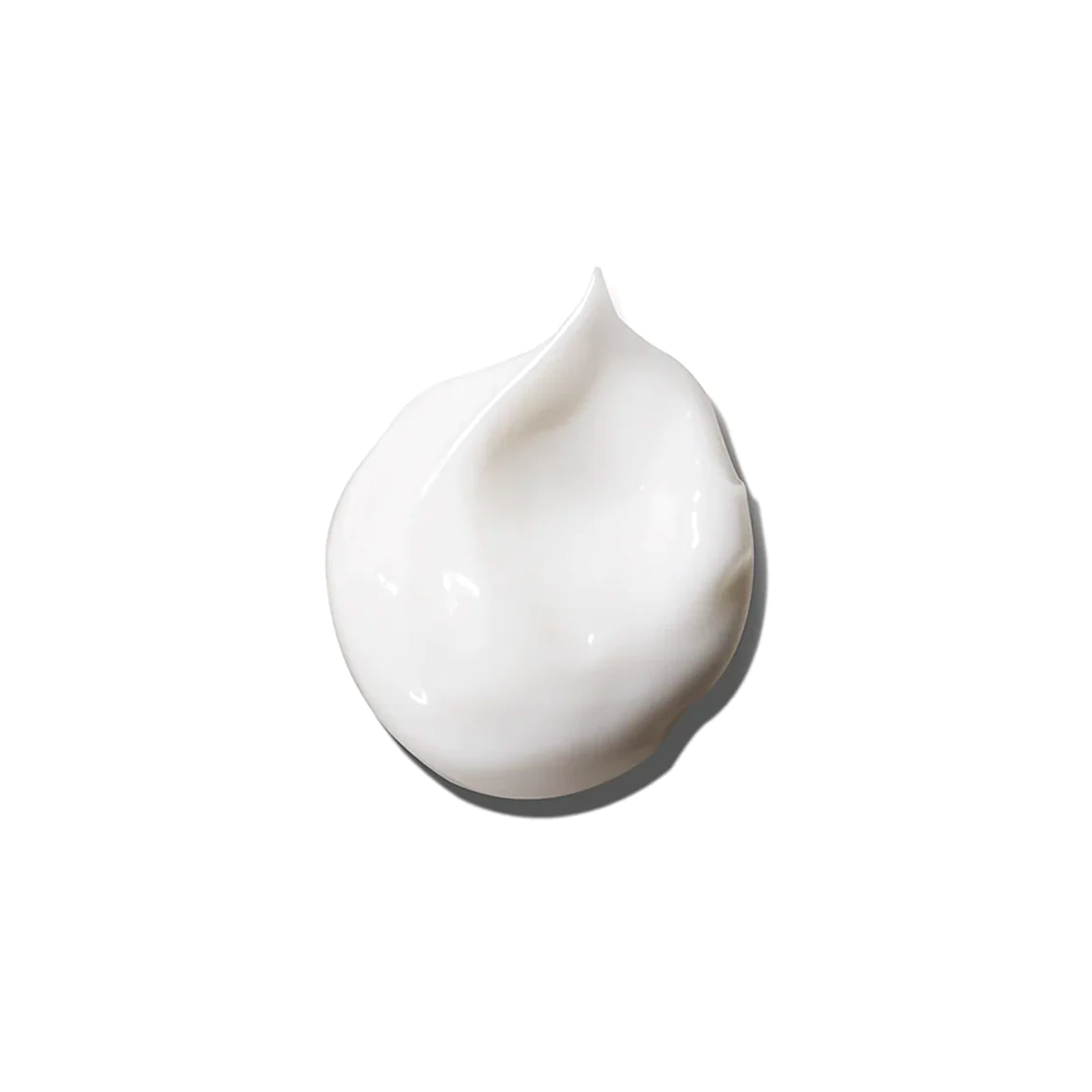 Product swatch of Eighth Day Moisturiser, showing a white cream