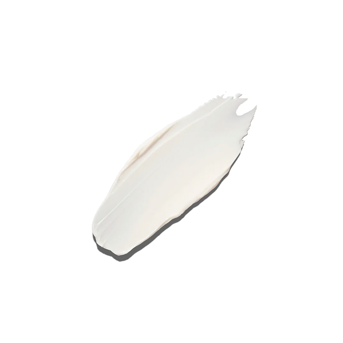 Product swatch of Eighth Day The Reparative Moisturiser, showing a white cream.