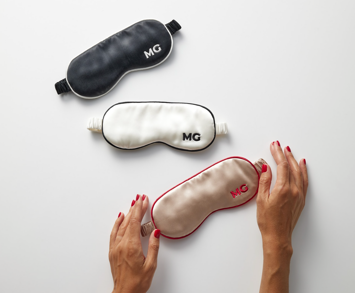 A photo of 3 sleep masks