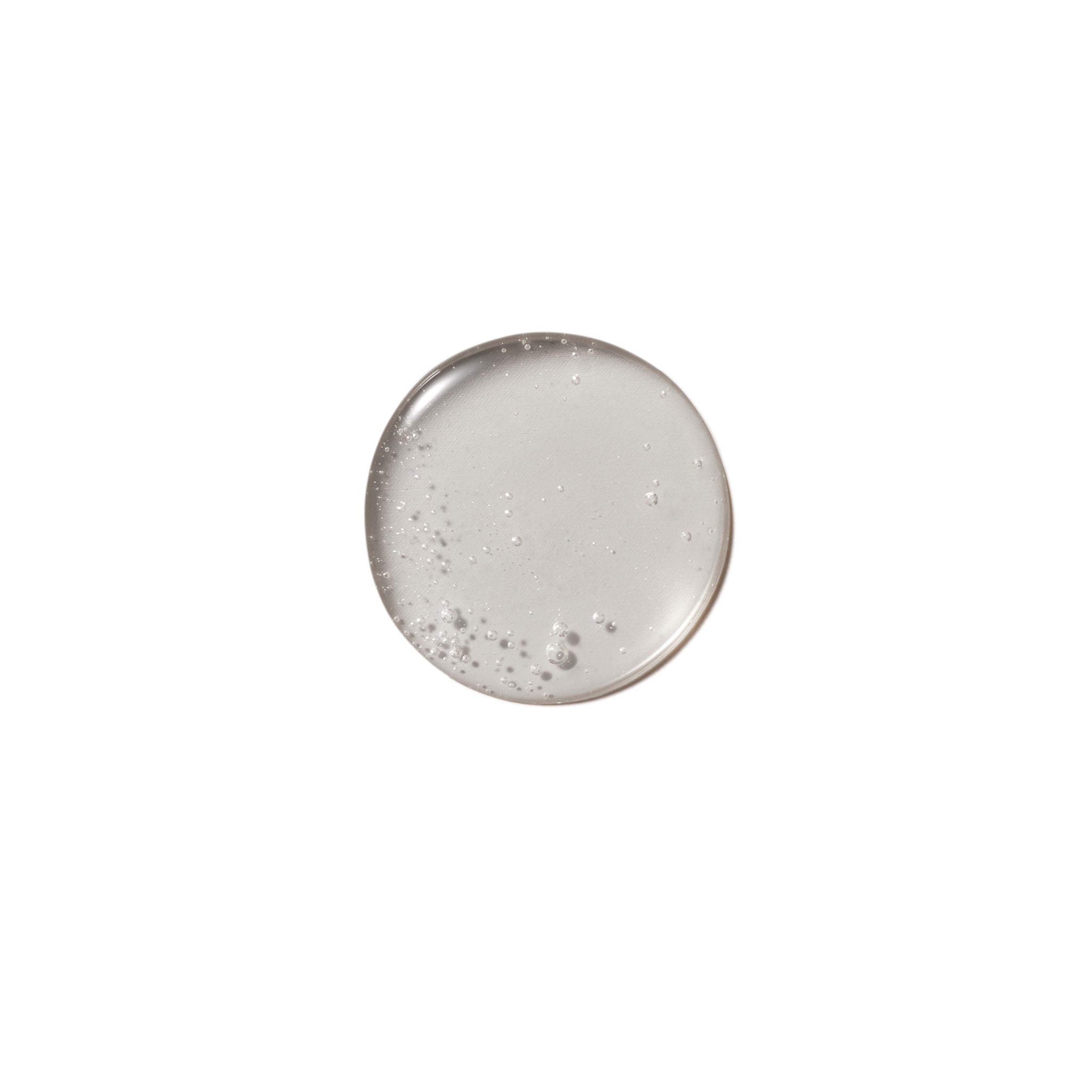 Oil drop texture on a white background