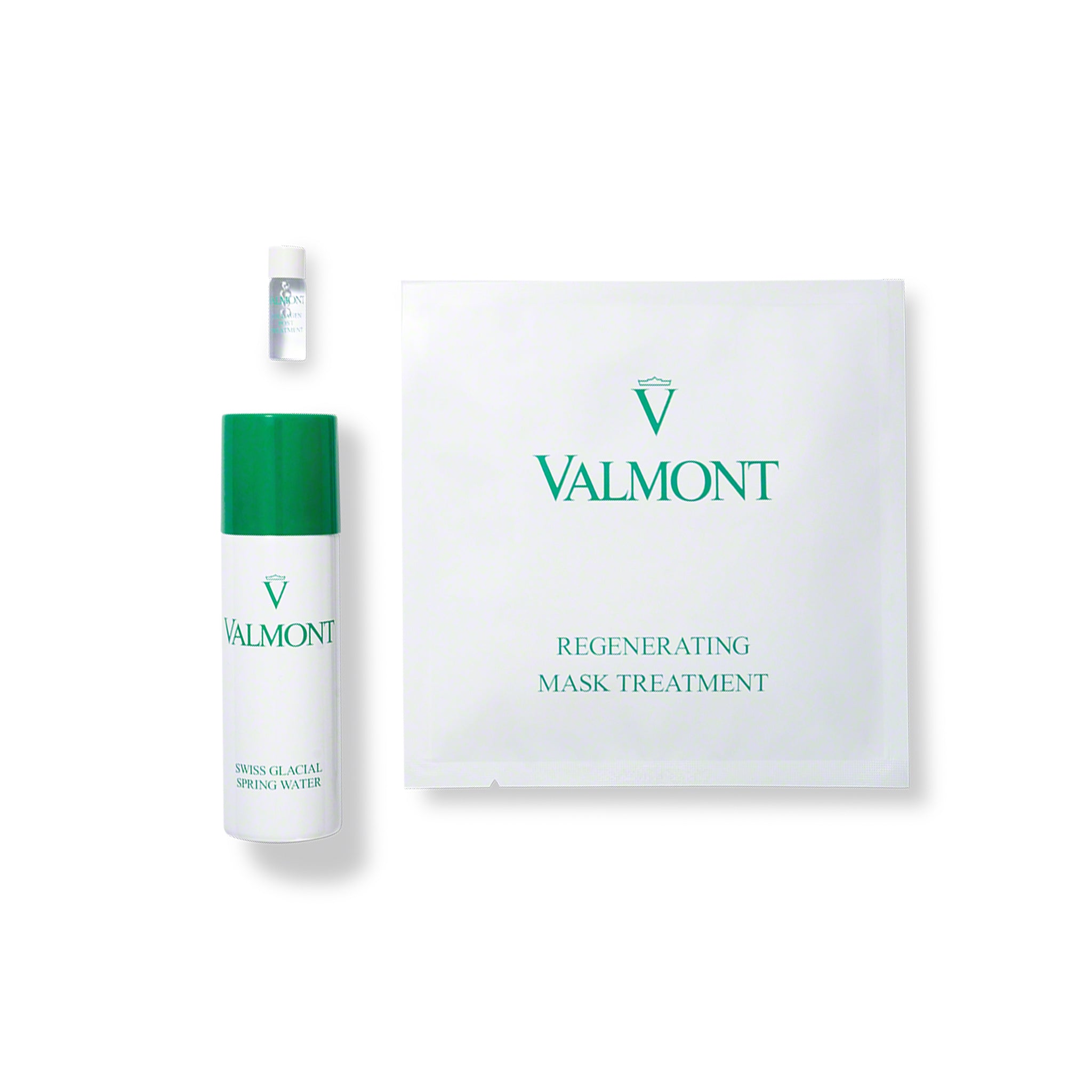 Valmont skincare product with packaging on a white background