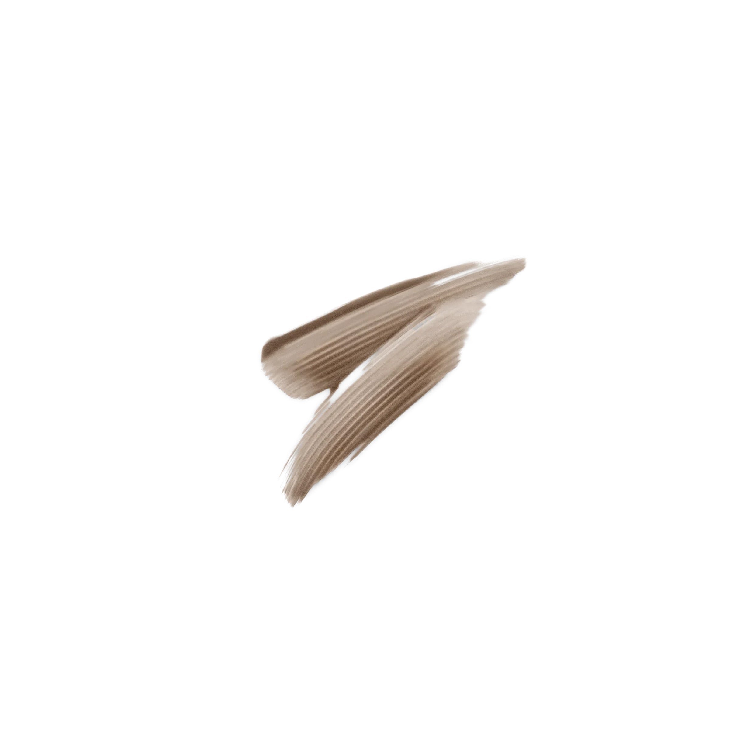 Colour swatch of Blonde brow gel on plain background