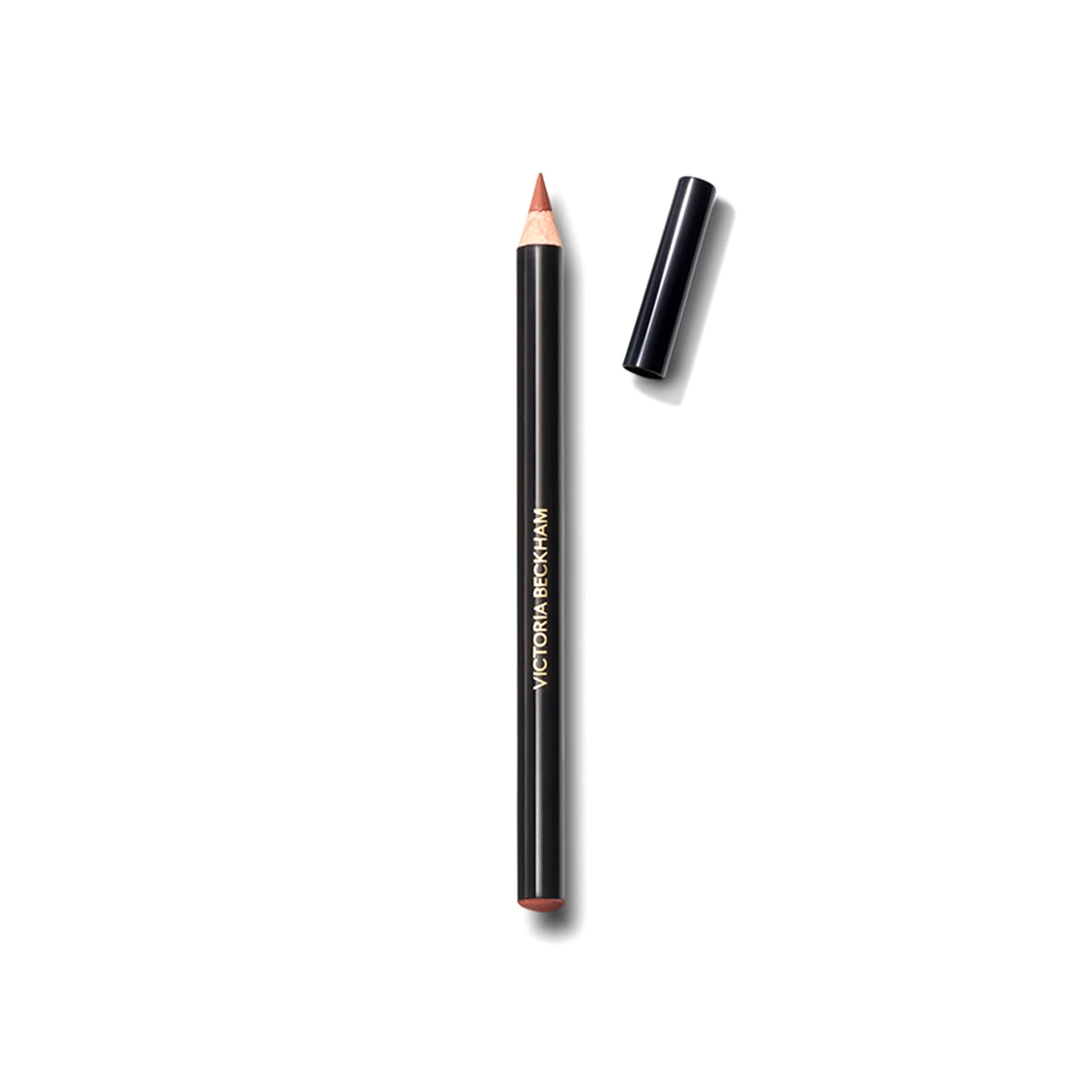 Lip pencil on plain white background