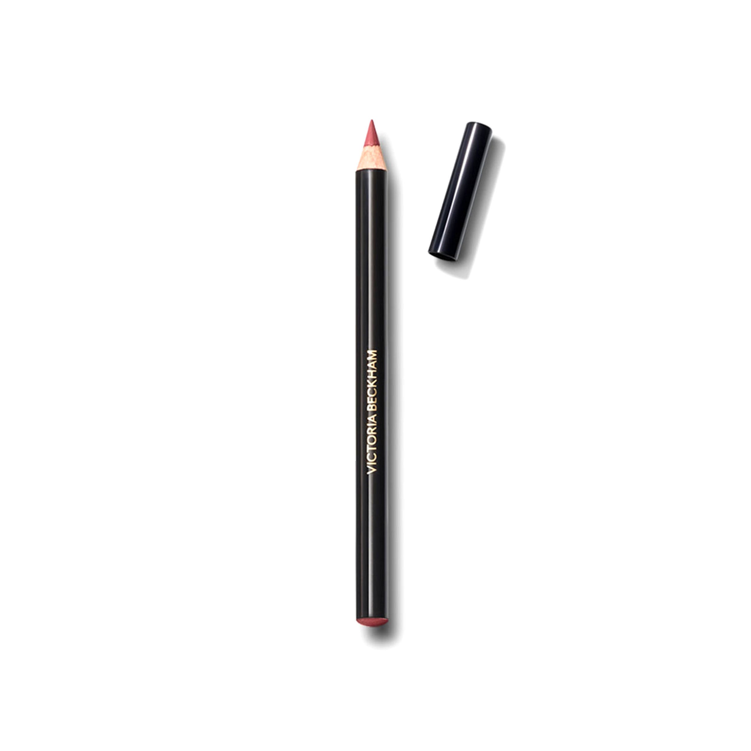 Lip pencil product on white background