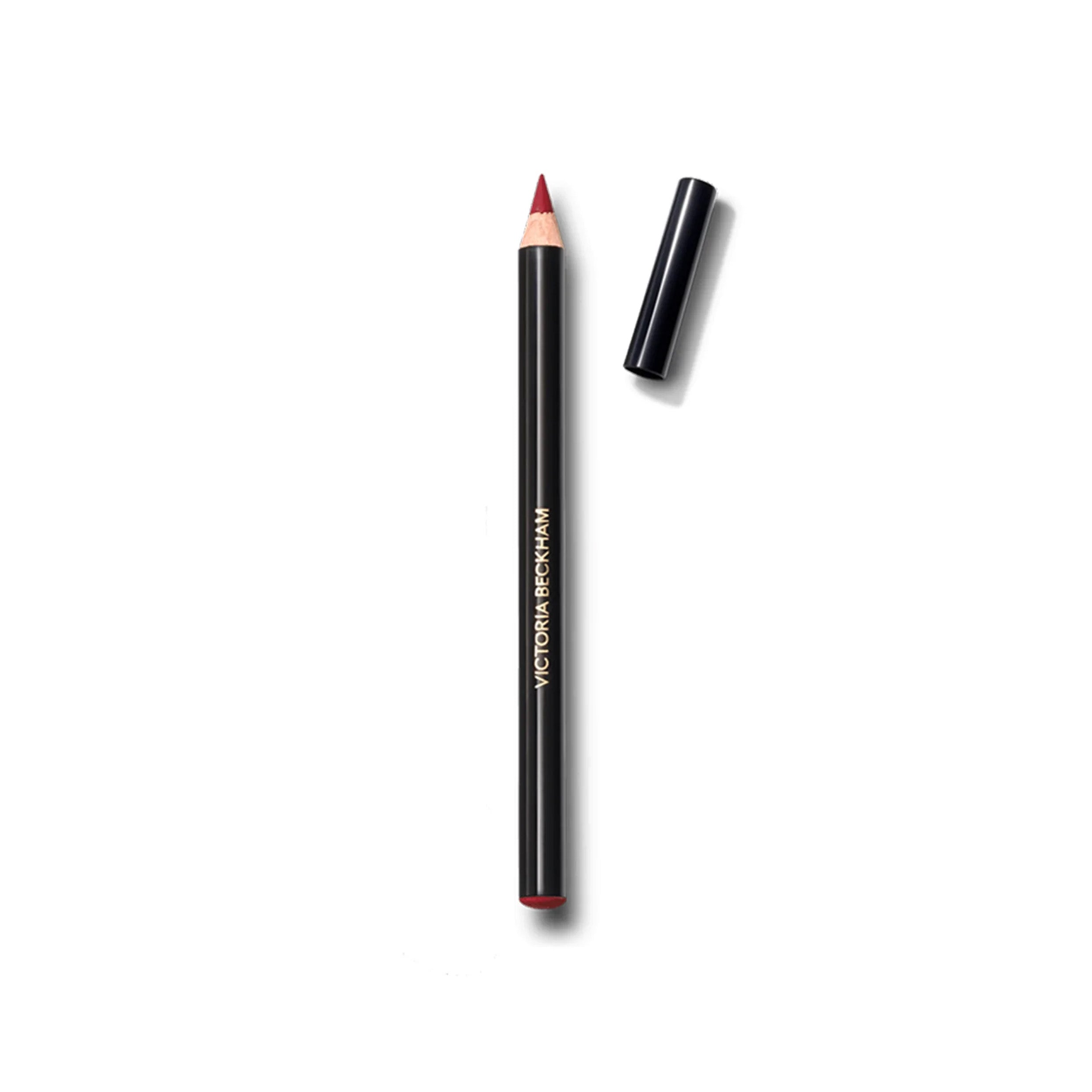 Red Lip Pencil on white background