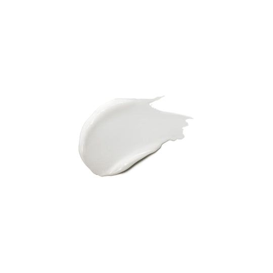 Product Swatch of clear lip balm