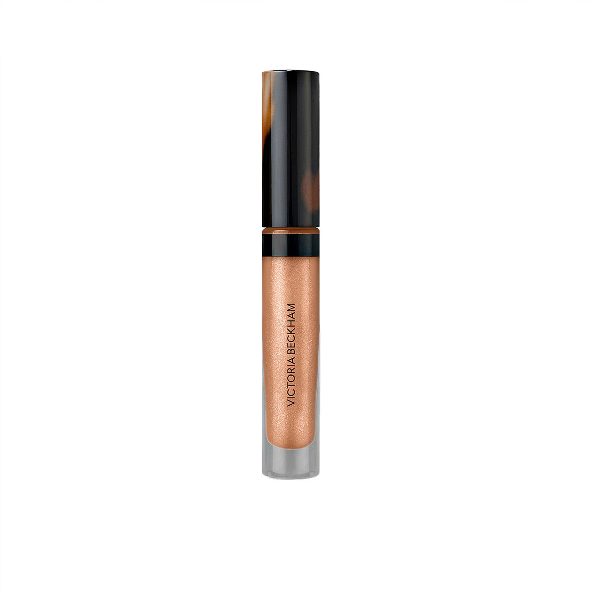 Victoria Beckham lip gloss on a white background