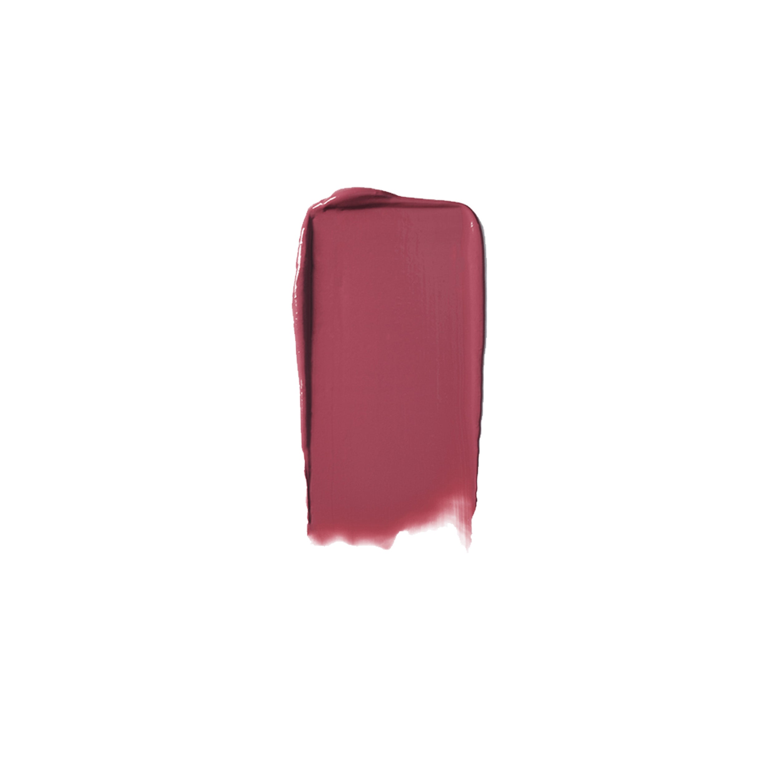 A makeup swatch of Victoria Beckham Beauty Posh Lipstick in Jump, on a white background