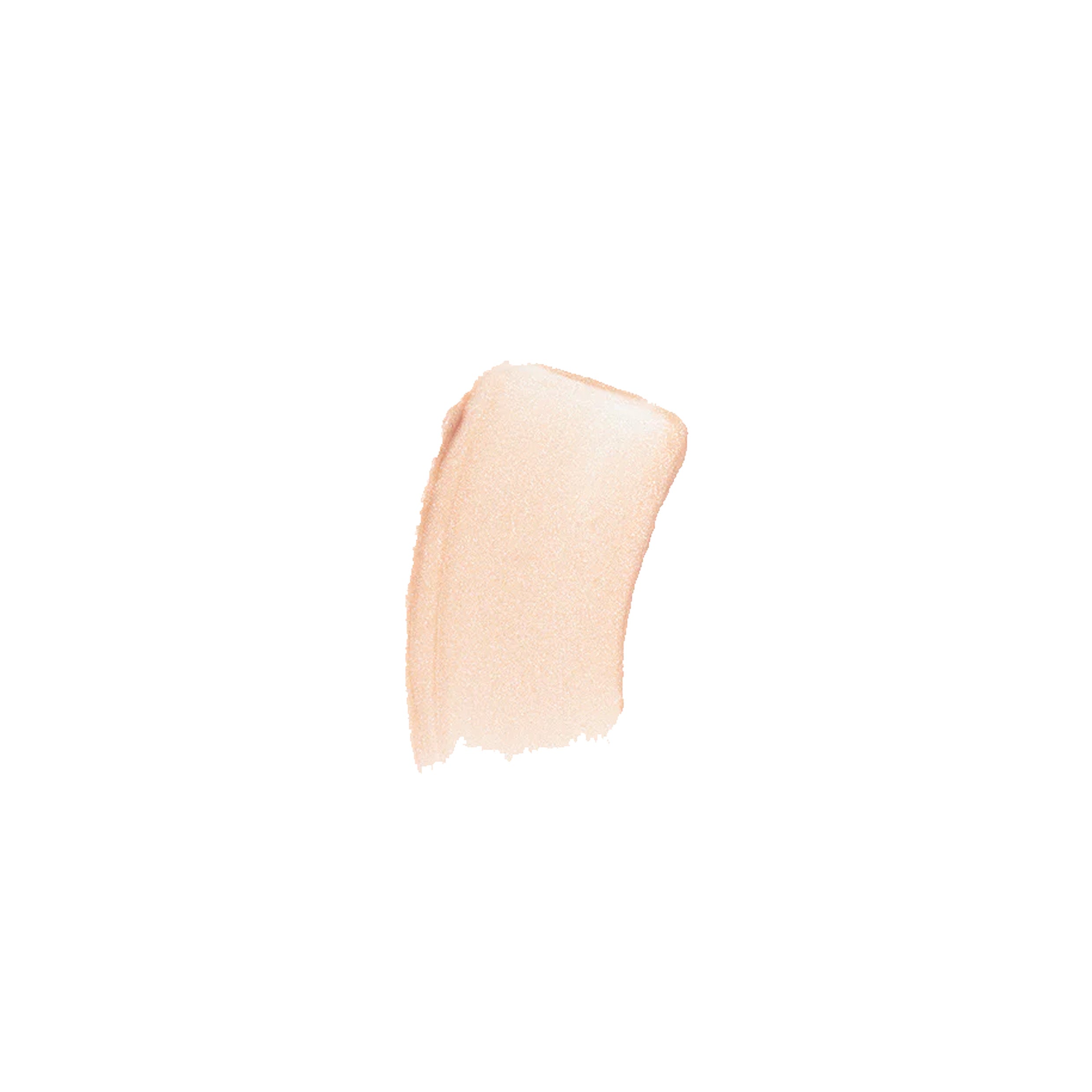 A shimmery makeup swatch
