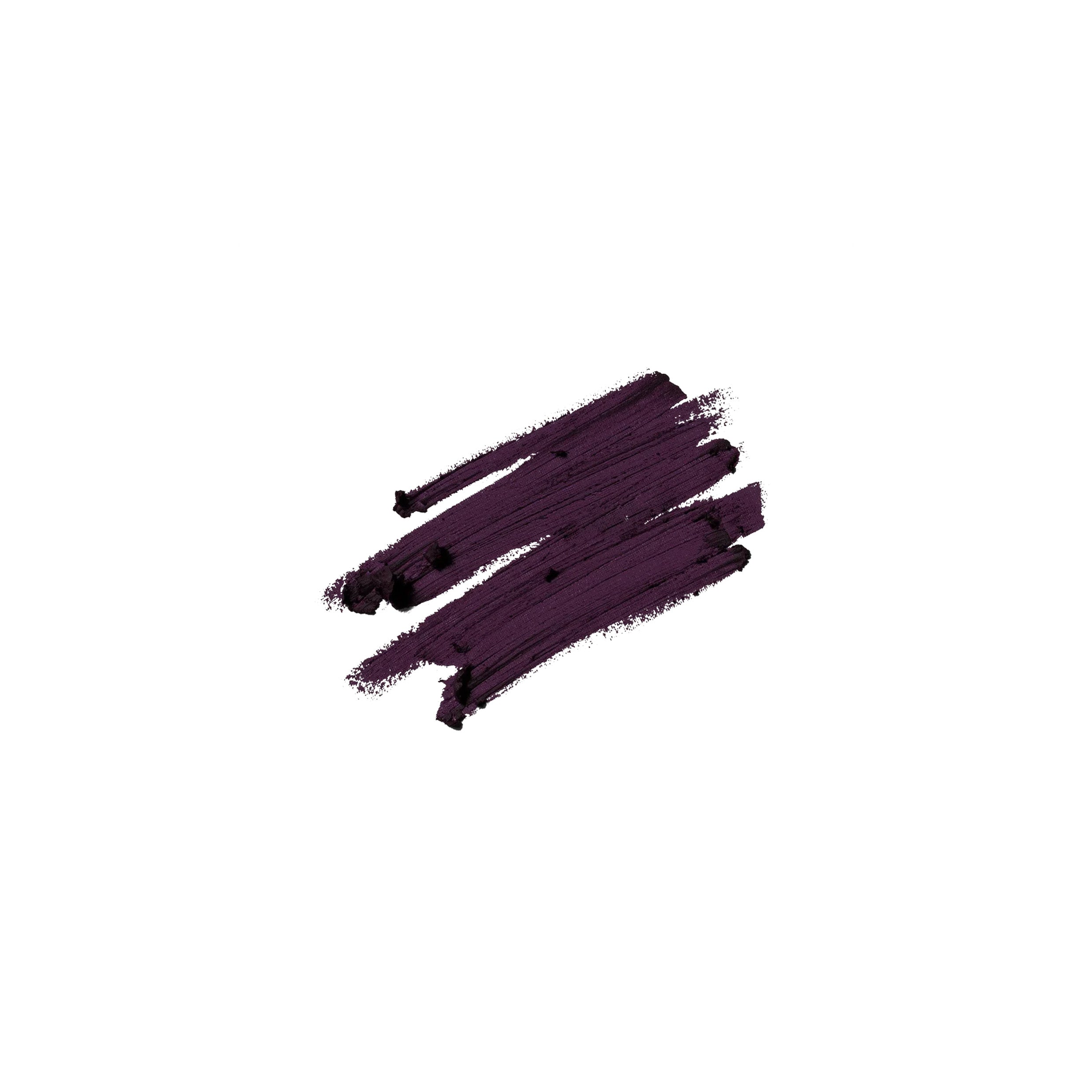 A product swatch of Victoria Beckham Beauty Satin Kajal Liner in Fig, shown on a white background.