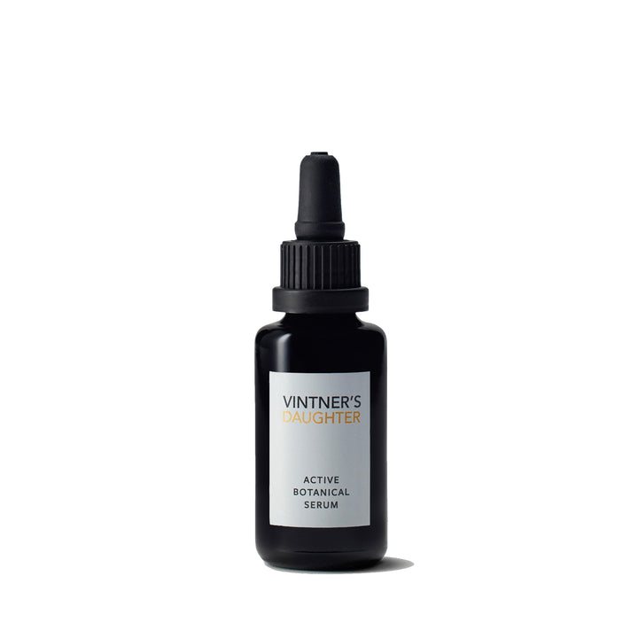 Vintner's Daughter Active Botanical Serum bottle on a white background